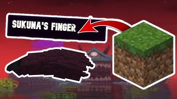 Jujutsu Kaisen in Minecraft But Drops Are RANDOM