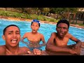 Last To Leave The Pool Wins!! Hella Funny