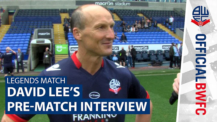 LEGENDS MATCH | David Lee's pre-match interview