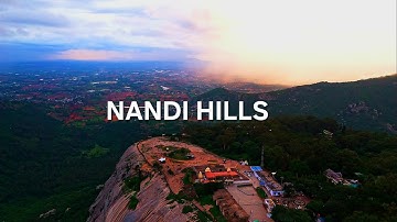 Nandi Hills Bangalore Cinematic Drone View 4K | Best Place To Watch Sunrise & Sunset