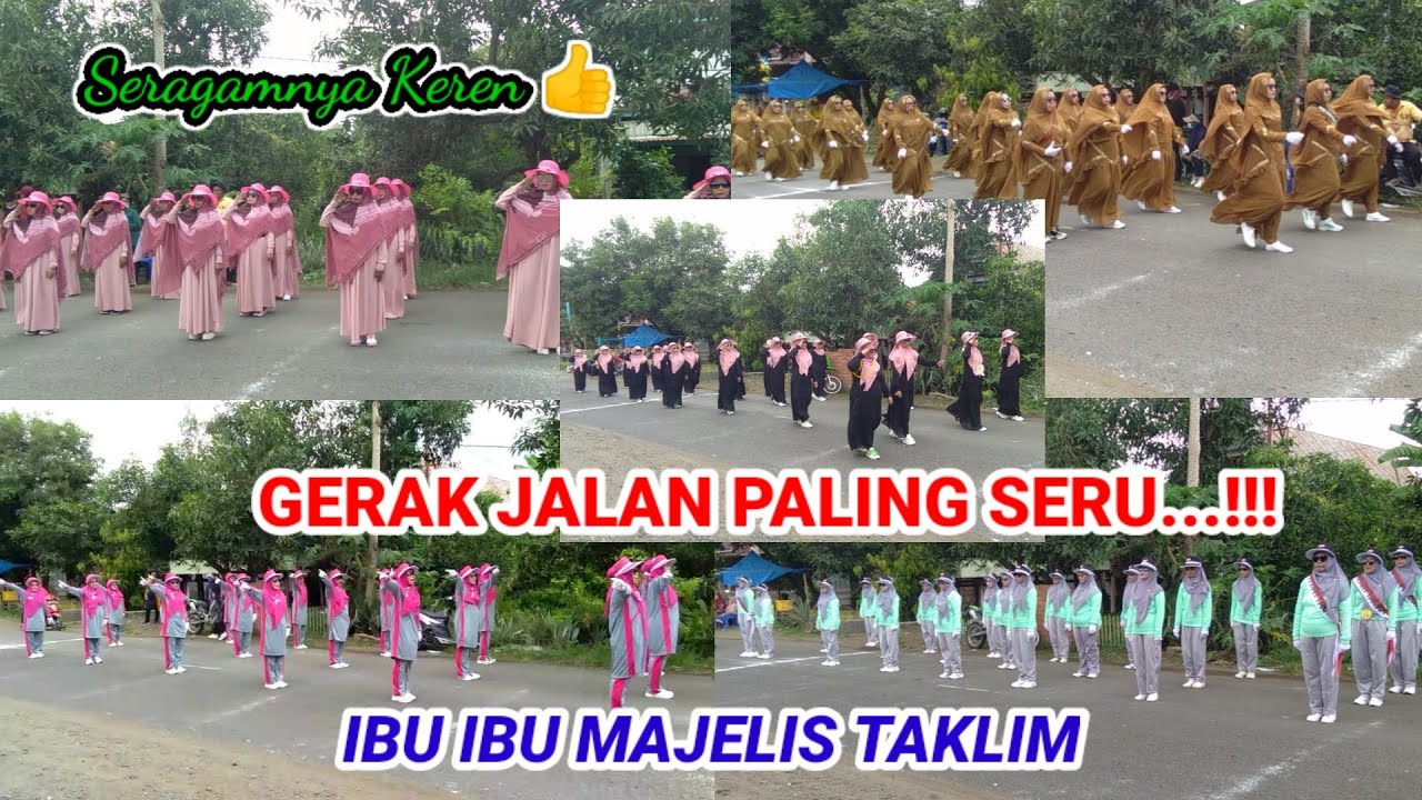 HEBOH Gerak Jalan Indah Ibu Ibu Majelis Taklim Kecamatan Marioriawa Kabupaten Soppeng 2022 #hutri77