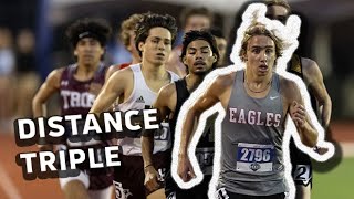 Sophomore Noah Strohman Pulls Off Distance TRIPLE, Secures Three UIL 3A State Titles With 1,600m Win