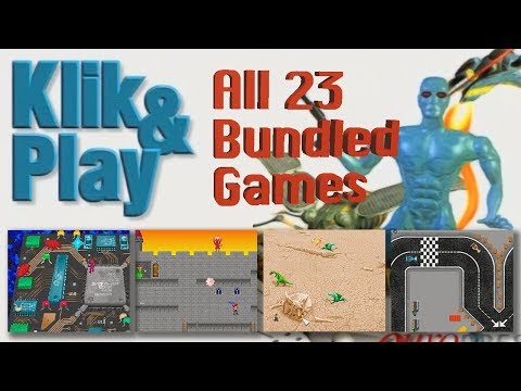 All 23 Klik & Play Games - the Games That Came Bundled with the Classic Game Making Toolkit