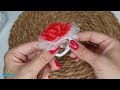 How to make a chiffon flower on your hair - The Easy Way / Квітка + фатин і бантик готовий :-)