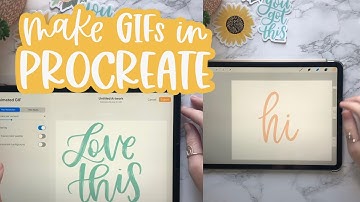 Making a Gif in Procreate for Giphy