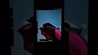 Rain procreate art | procreate rain