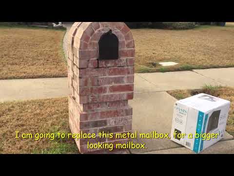 HOW TO INSTALL A LOCKING MAILBOX