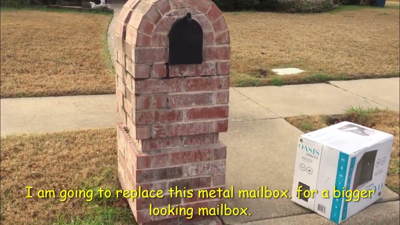 HOW TO INSTALL A LOCKING MAILBOX YouTube