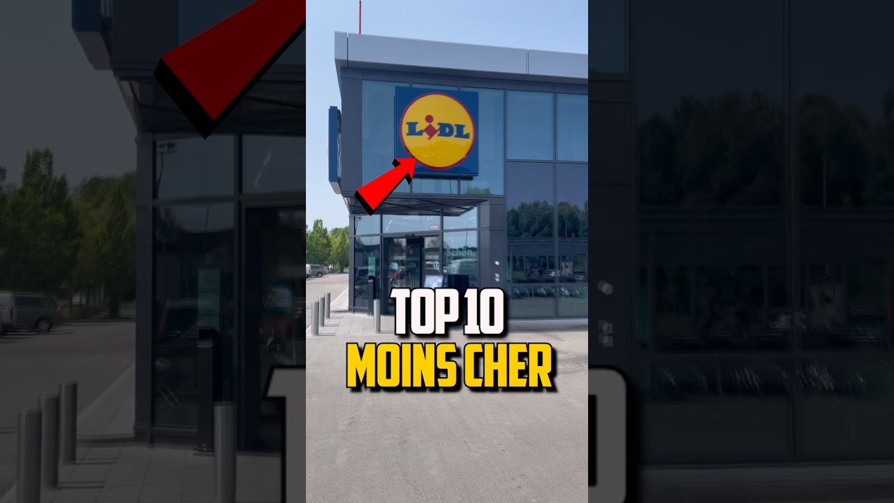 TOP 8 DES MAGASINS LES MOINS CHER !