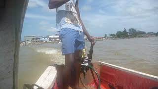 A Boat Trip from Albina, Suriname to Saint-Laurent-du-Maroni, French Guiana - South America Travel