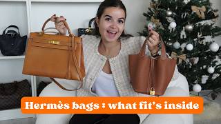 What’s in My Hermès Bag Ultimate Essentials in My Kelly 32 and Picotin 18