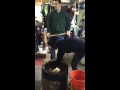 アメリカから兄妹親族の餅つき