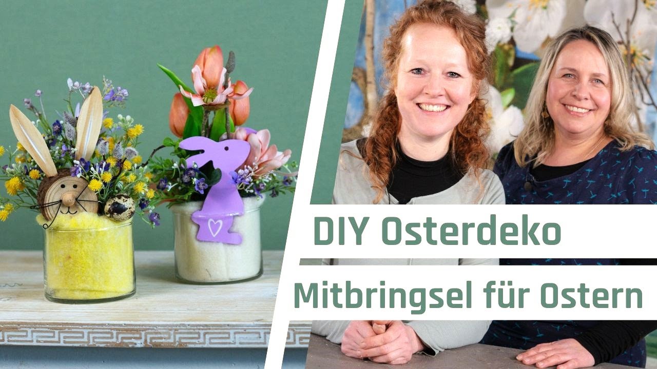 DIY Osterdeko Ideen: Einfache & schnelle Mitbringsel für Ostern!