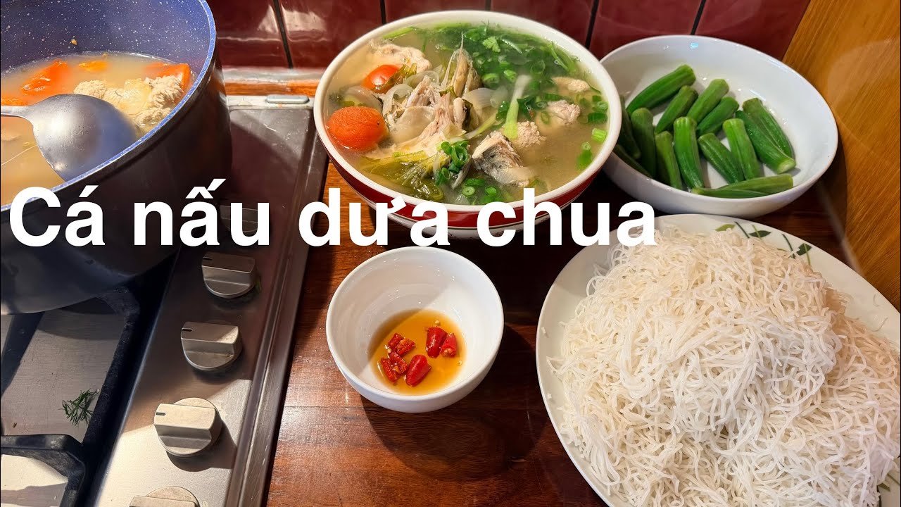 Cách nấu Cá và  dưa chua cực ngon 