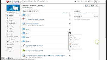 Saving Schoology Courses to Personal Resources