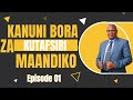 DAWATI LA UONGOZI KANUNI BORA ZA KUTAFSIRI MAANDIKO SEHEMU YA KWANZA 01 BISHOP DICKSON KAGANGA 