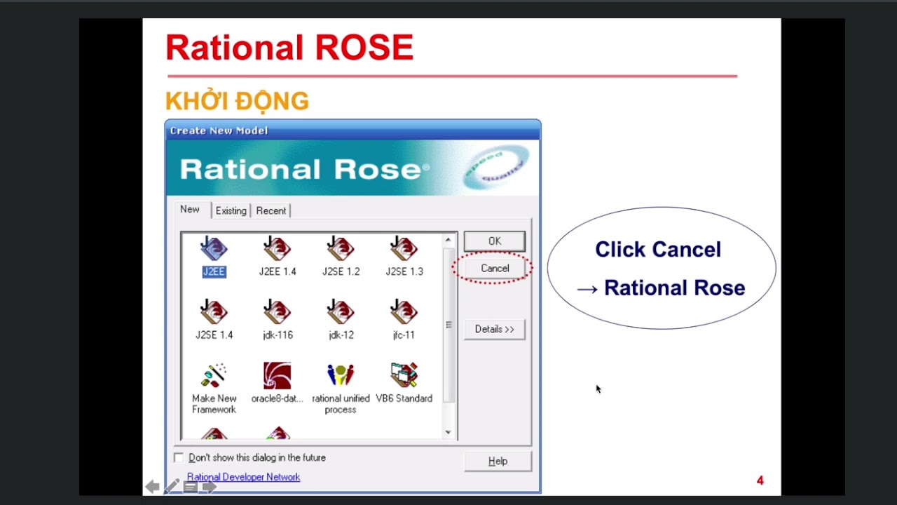 [ Công cụ phát triển phần mềm ]  Rational ROSE và khái niệm Ký hiệu Use case, .. P1