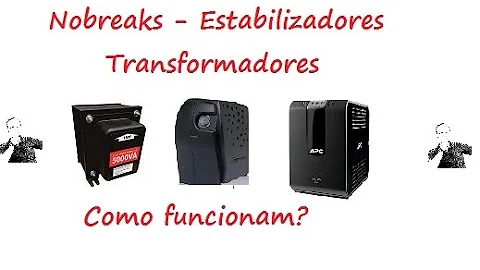 Qual a diferença entre um estabilizador e um transformador?