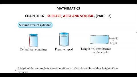 Class 8, Maths, L.No.16, Surface, Area and Volume.  PS -16.2, EXPLAINED AND SOLVED.