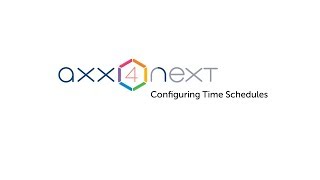 Configuring Time Schedules  in Axxon Next VMS screenshot 3