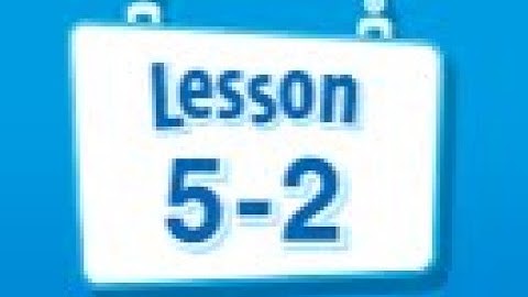 Math Envision English Lesson 5-2