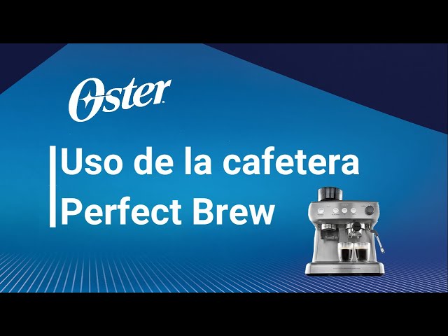 Cafetera para espresso Oster® Perfect Brew 15 bar molino integrado