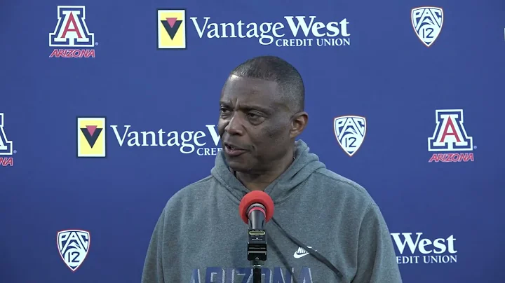 Arizona Football Spring Practice Interview - DeWayne Walker