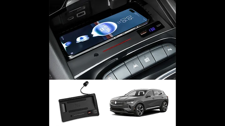 Buick Envision 2021 Wireless Phone Charger Tray  Installation and use