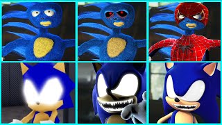 Sonic The Hedgehog Movie SANIC vs DING DONG HIDE AND SEEK Uh Meow All Designs Compilation