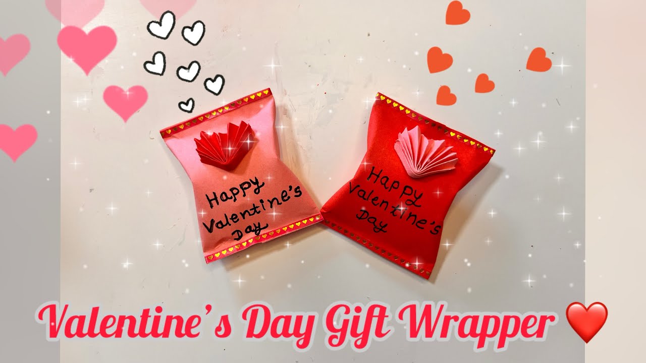 DIY Valentine's Day Gift Wrapper Ideas ️ | How to Make Beautiful ...