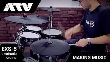 Making music with ATV EXS-5 electronic drums & xD3 sound module