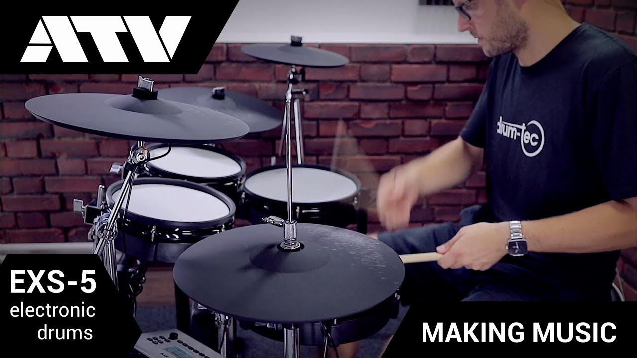 Making music with ATV EXS-5 electronic drums & xD3 sound module