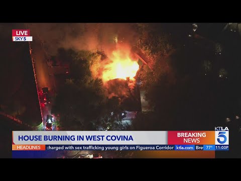 West Covina structure fire