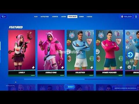 *LEAKED* LOVELY & CUDDLE KING - NEW VALENTINES SKINS IN FORTNITE - YouTube