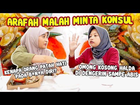 MAU MAKAN SEAFOOD ARAFAH MALAH KETEMU PSIKOLOG !!