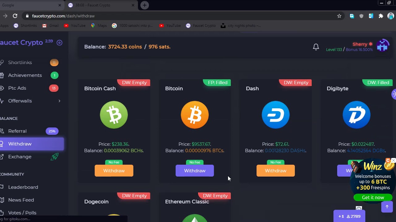 Make money online without Investment-faucetcrypto payment proof