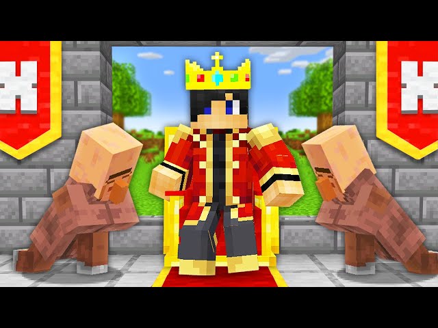 Minecraft but From PEASANT to KING! class=