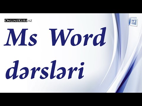 Video: Word-də səhifə fasilələri necə işləyir?