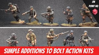 Simple additions to Bolt Action kits