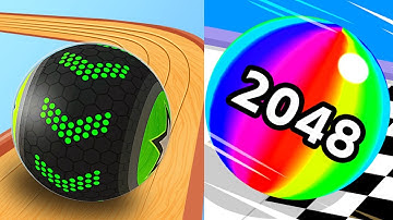 Going Balls Vs Ball Run 2048 Android iOS Mobile Gameplay Walkthrough