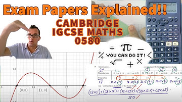 IGCSE Maths 0580 May/June 2022 Paper 42 Extended