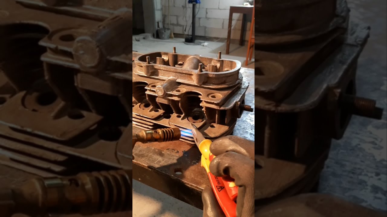Реставрація головок двигуна ЗАЗ 966. Проект зазоцикл.Restoration of ZAZ 966 engine heads