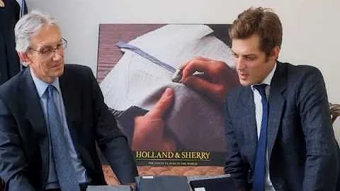 Tailor in London talks to Holland & Sherry about s...