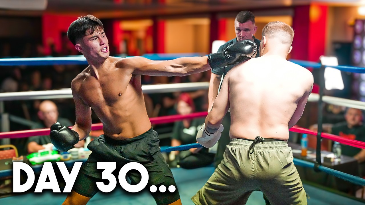 Я одержал свою первую победу нокаутом всего за 30 дней тренировок!