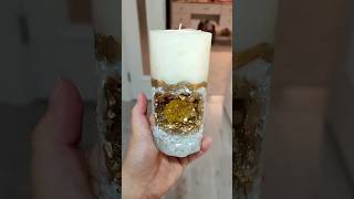 size epoksi ve mumum şahane uyumu içinde asmr video birakiyorum #diy #resin#epoksi  #asmr#shorts