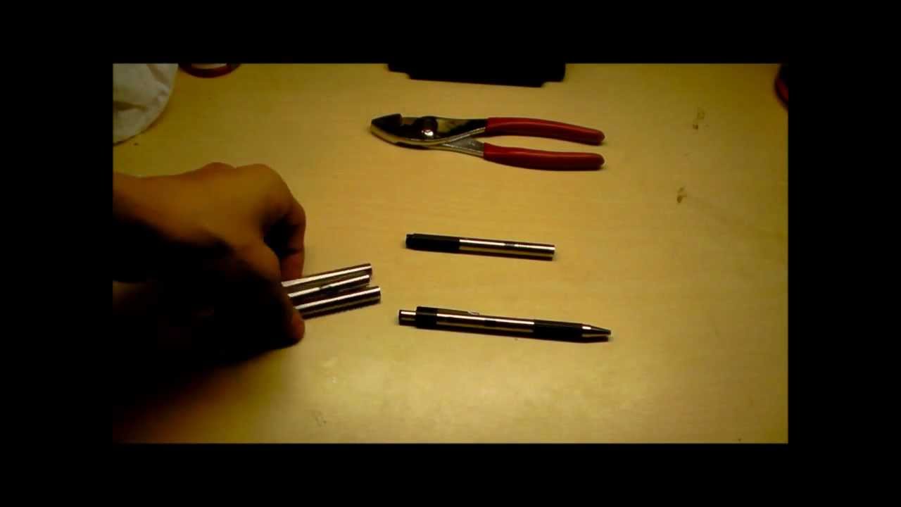 how to make a one hitter out of a pen