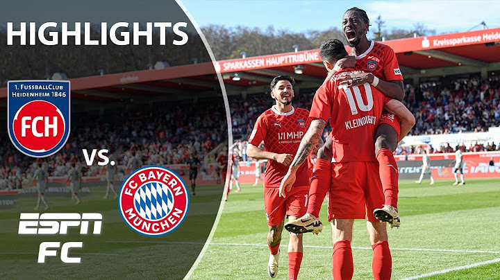 LATE VICTORY 🙌 Heidenheim vs. Bayern Munich | Bundesliga Highlights | ESPN FC