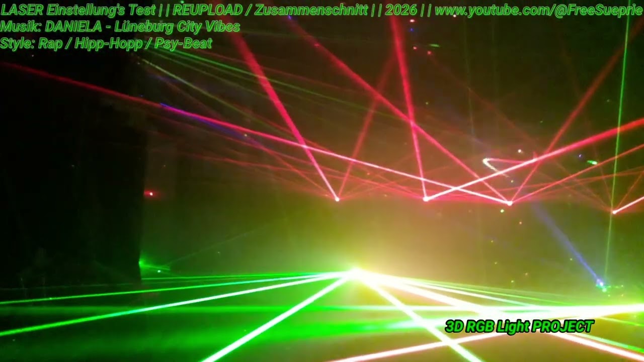 LASER Einstellung's und Funktions Test - 2026 / REUPLOAD Zusammenschnitt