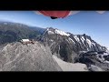 Wingsuit fly eiger south face switzerland i geraldine fasnacht