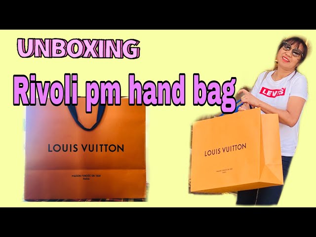 LOUIS VUITTON RIVOLI PM UNBOXING 